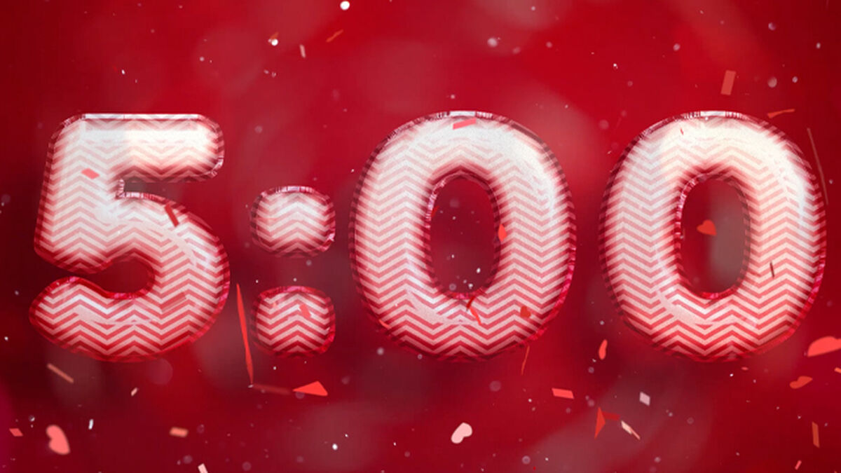 Love Red Balloon Confetti Party Countdown image number null